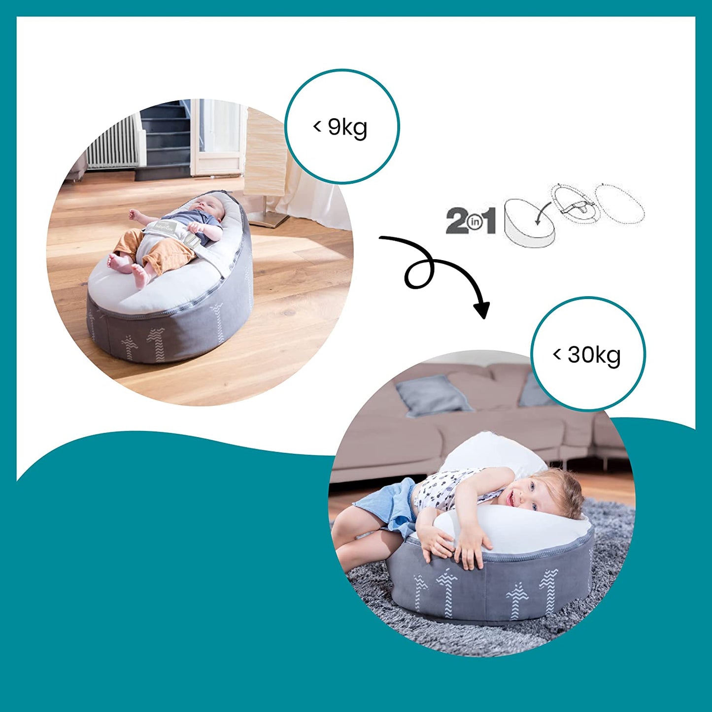 Hamaca para Bebé Babymoov Doomoo Nid