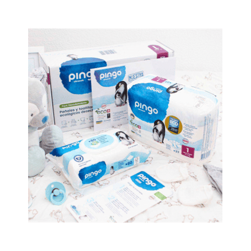 Pañales ecológicos Pingo - Pack descubrimiento Talla 1
