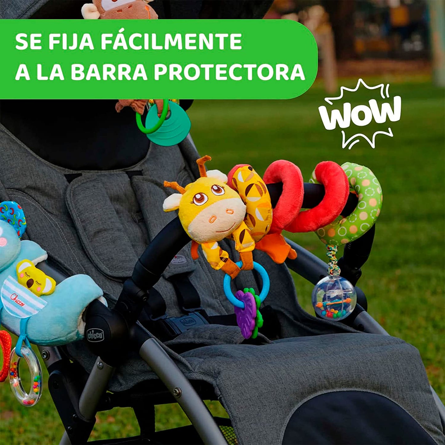 Espiral de Actividades para el Cochecito Jirafa