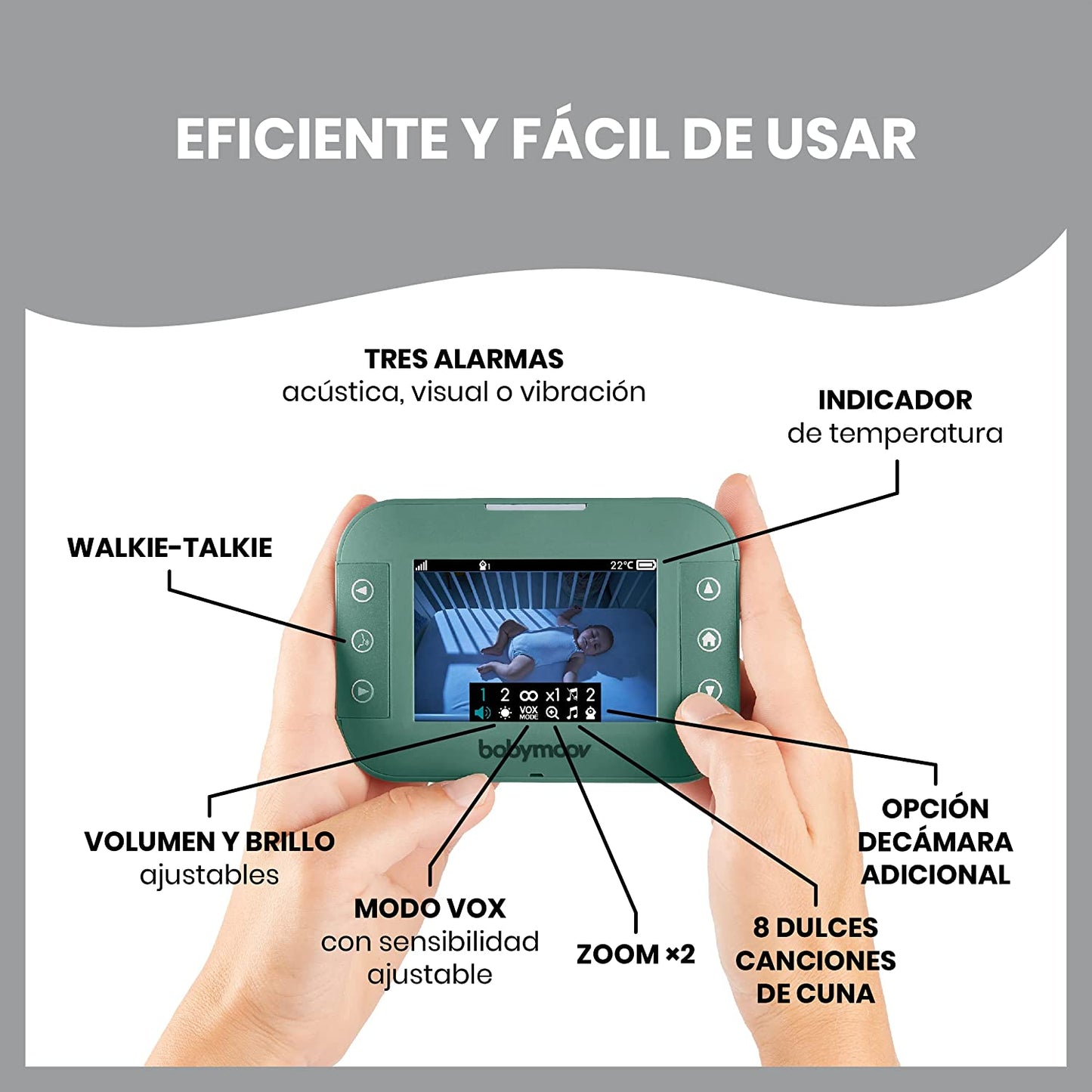 Vigilabebés Babymoov YOO Master