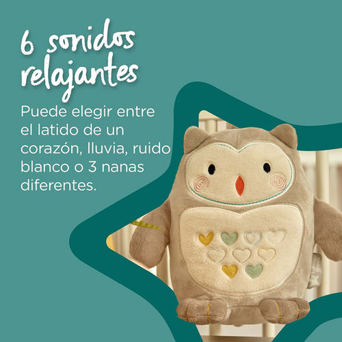 Grofriend duermebebés con luz, sonido y sensor de llanto