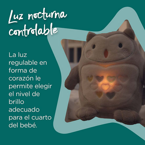 Grofriend duermebebés con luz, sonido y sensor de llanto