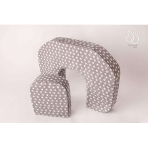 Cojín de lactancia gemelar impermeable + Cojín accesorio