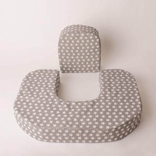 Cojín de lactancia gemelar impermeable + Cojín accesorio