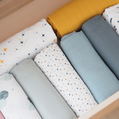 Pack de 2 muselinas de 120x120 de Béaba