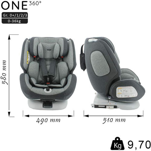 Silla para el Coche Nania ONE SEAT 360º grupo 0+/1/2/3