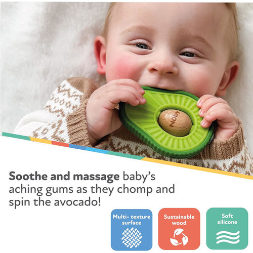Mordedor para Bebé Aguacate