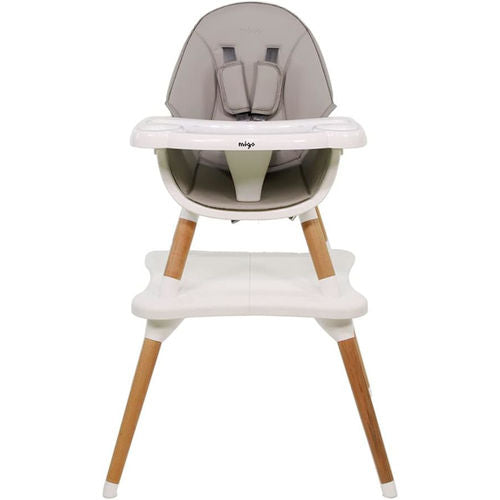 Trona convertible en silla y mesa Eva