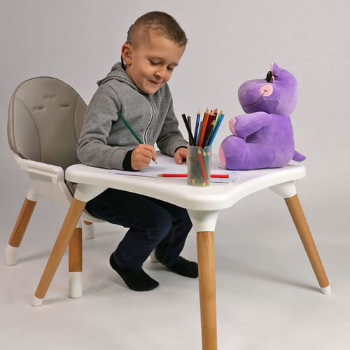 Trona convertible en silla y mesa Eva