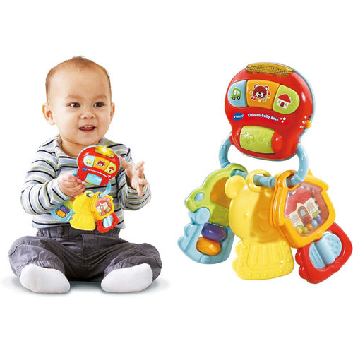 Llavero Baby Keys Sonajero electrónico interactivo con voz y luces